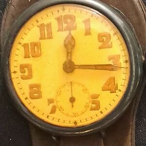 VINTAGE WWI ARMY TRENCH WATCH (Free Authenticator)